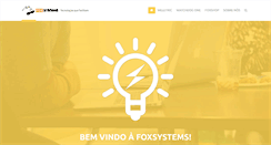 Desktop Screenshot of foxsystems.com.br