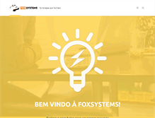 Tablet Screenshot of foxsystems.com.br